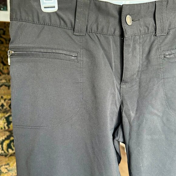 Columbia Mumbai Mover Pants II Black Hiking Outdoor Omnishield Womens Sz 6 Short - Picture 7 of 11